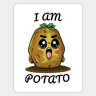 Funny Potato, I am Potato Magnet